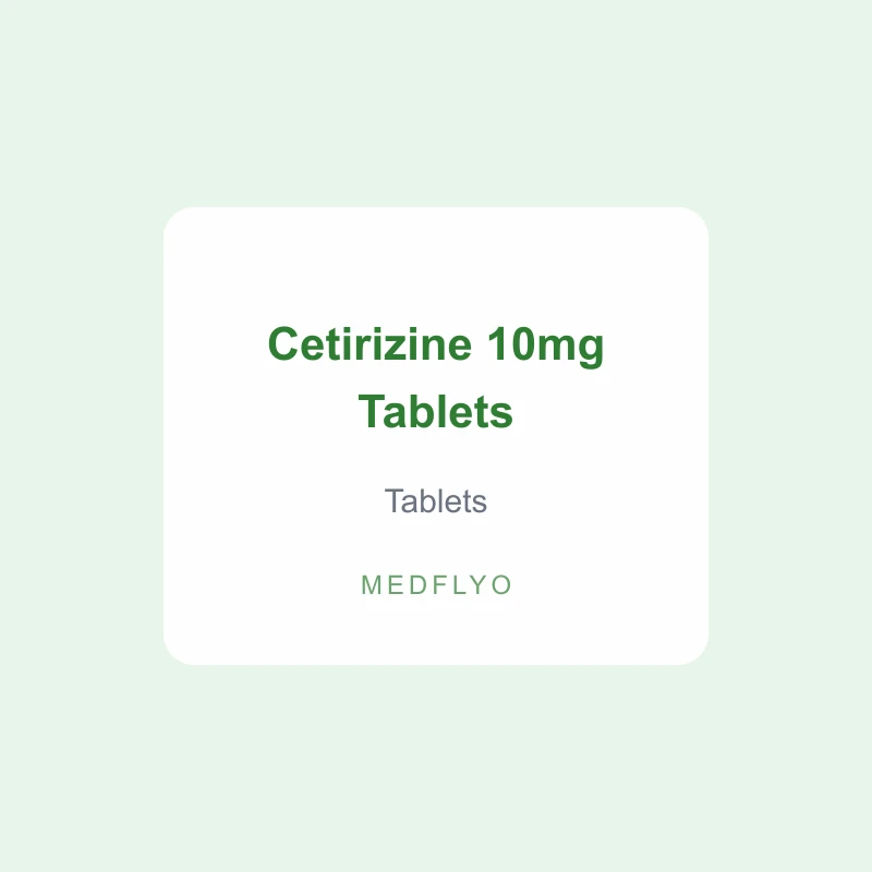 Cetirizine 10mg Tablets